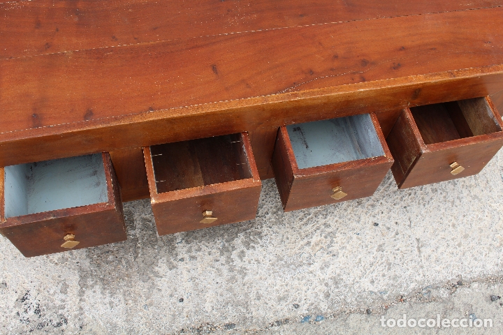 Antig&uuml;edades: mueble mesa baja en madera - Foto 3