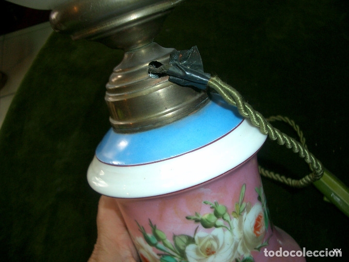 Antig&uuml;edades: Quinque antiguo electrificado - Foto 3