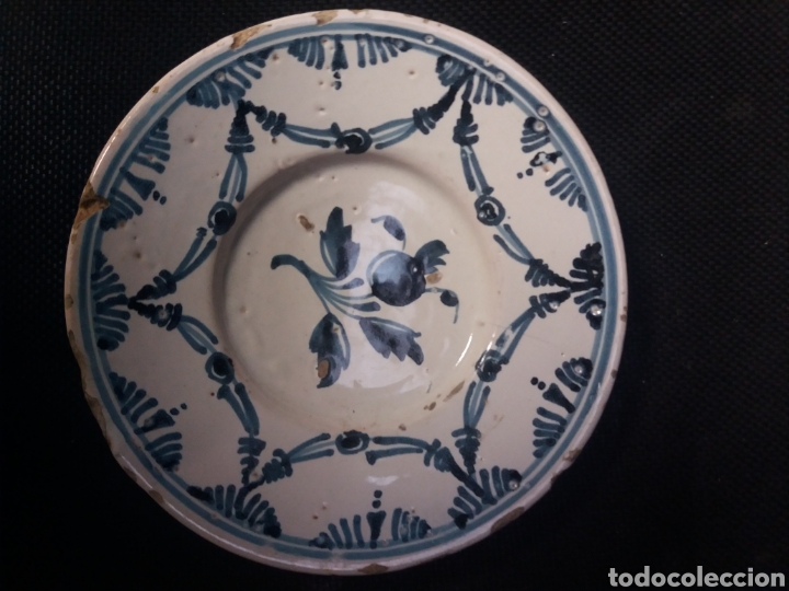 Antig&uuml;edades: plato de ceramica catalana - Foto 2
