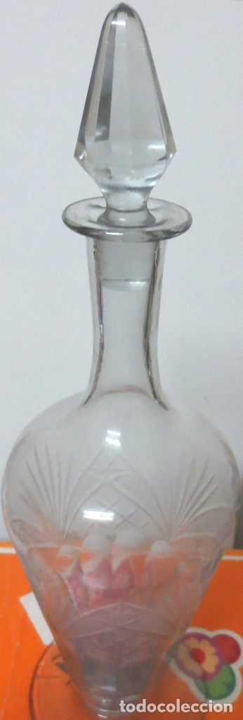 Antig&uuml;edades: BOTELLA ANTIGUA LICOR A&Ntilde;OS 60 36 CM. ALTURA