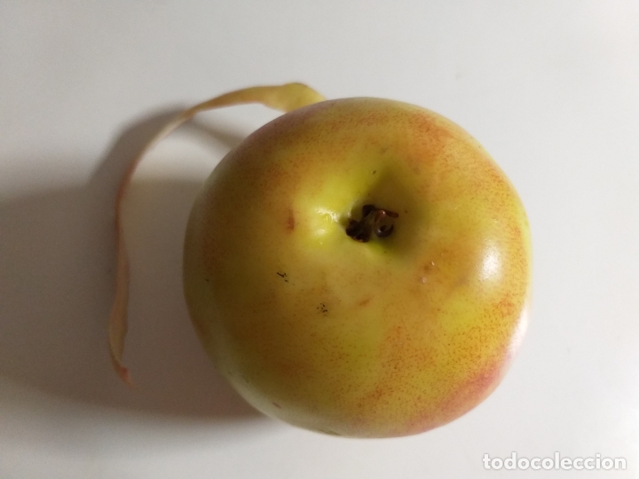 Antigüedades: Antigua manzana para decorar. Súper real. - Foto 4 - 177626169