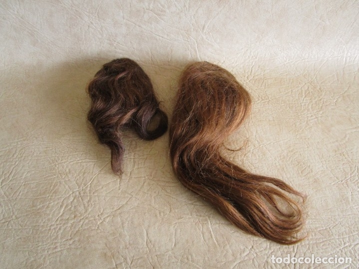 Antig&uuml;edades: lote de 2 extensiones de pelo natural - Foto 1