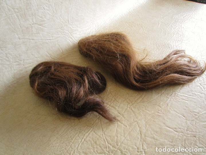 Antig&uuml;edades: lote de 2 extensiones de pelo natural - Foto 2