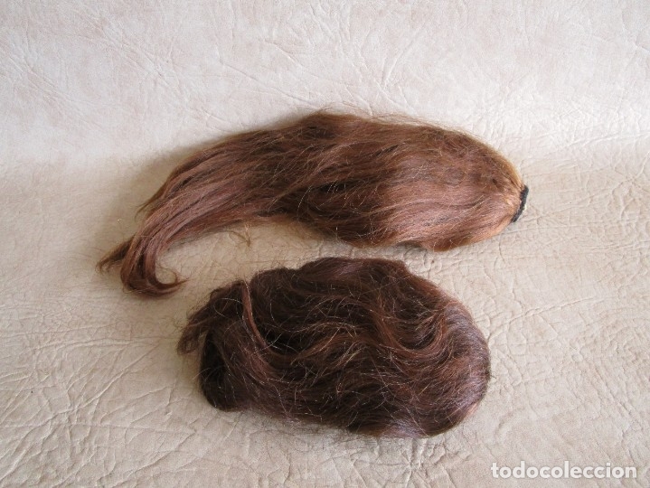 Antig&uuml;edades: lote de 2 extensiones de pelo natural - Foto 6