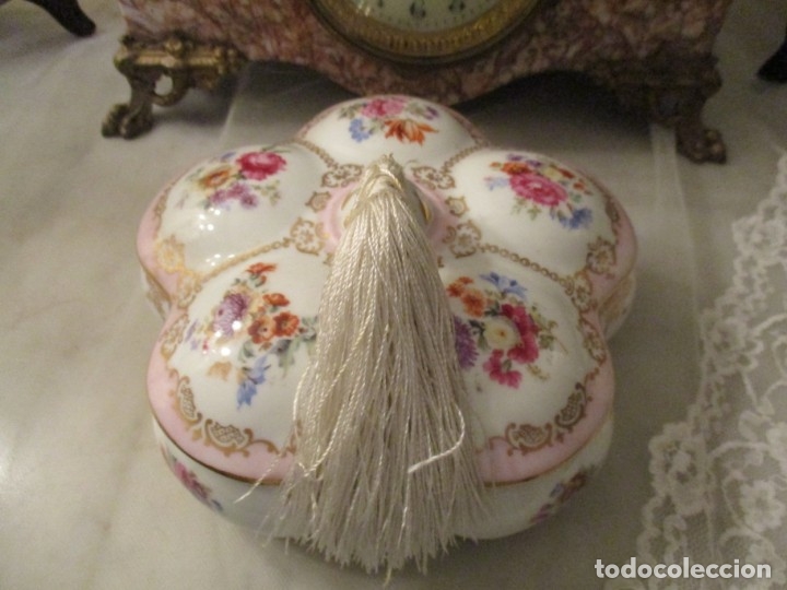 Antig&uuml;edades: caja de porcelana , - Foto 2
