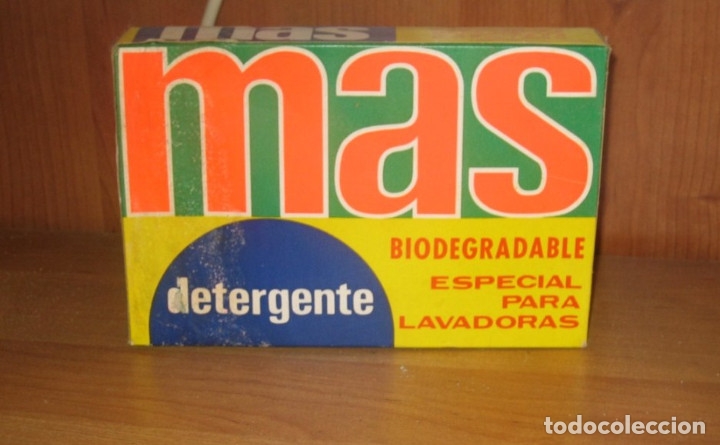 Antig&uuml;edades: ANTIGUO DETERGENTE MAS - Foto 1