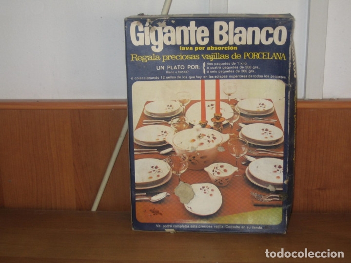 Antig&uuml;edades: ANTIGUO DETERGENTE GIGANTE BLANCO - Foto 2
