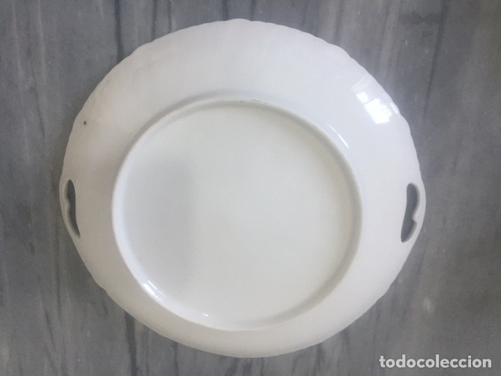 Antig&uuml;edades: Plato porcelana 24x16 - Foto 2