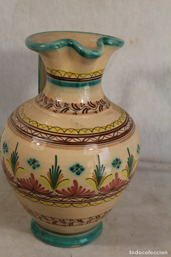 Antig&uuml;edades: jarra grande en ceramica - Foto 5