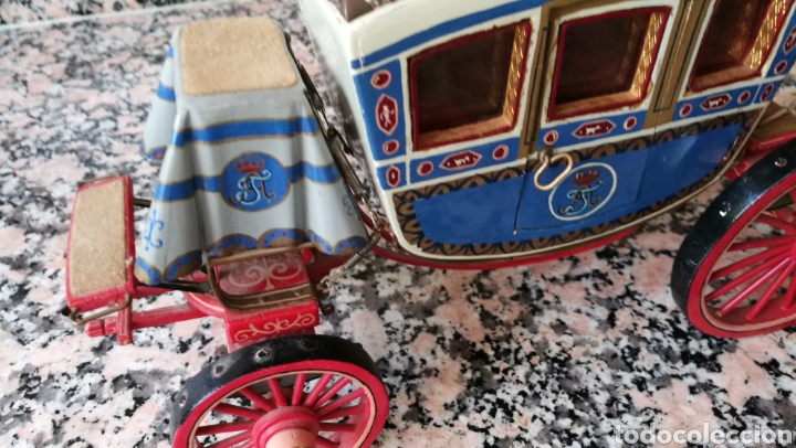 Antig&uuml;edades: PRECIOSA CARROSA REAL DE MADERA - Foto 2