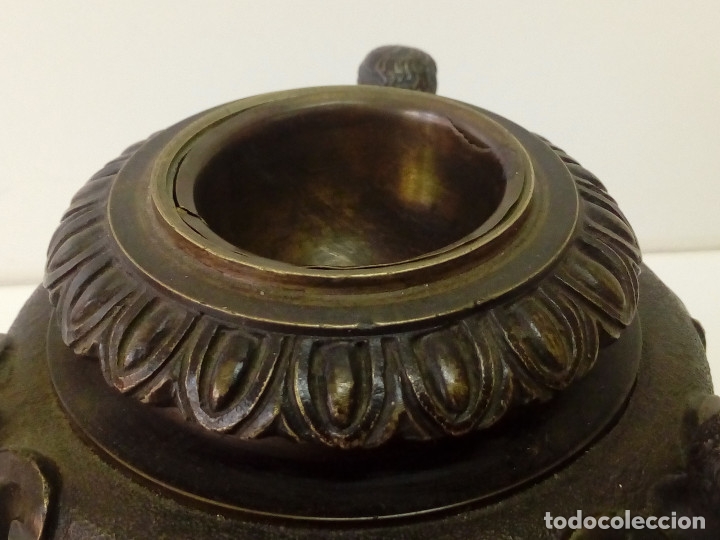 Antig&uuml;edades: ANTIGUO TINTERO EPOCA IMPERIO S XIX - Foto 2
