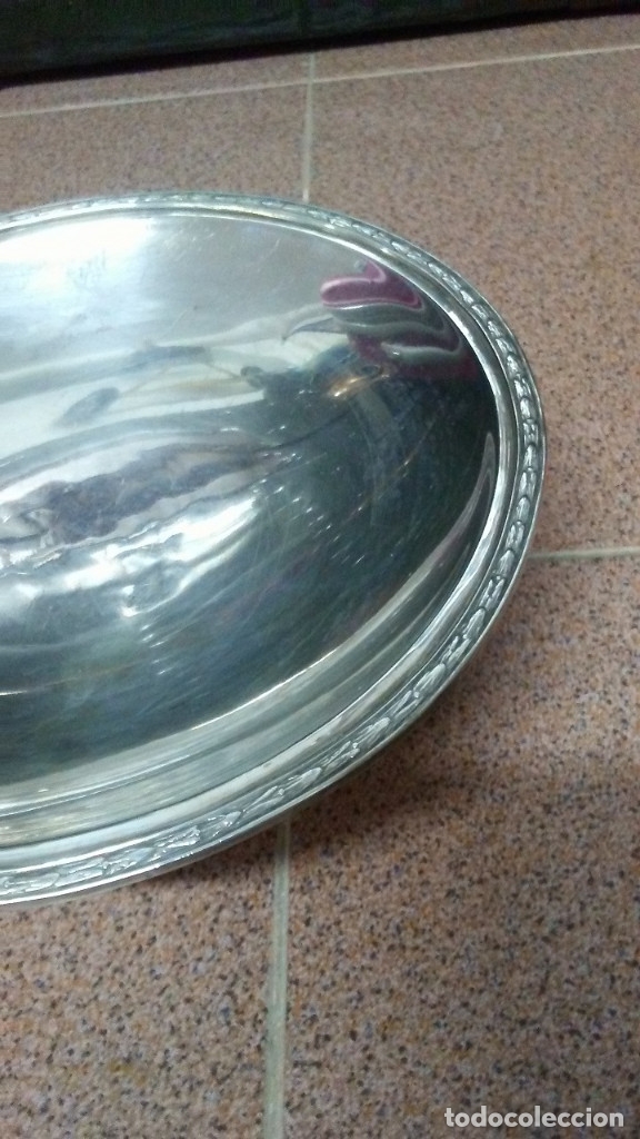 Antig&uuml;edades: CONJUNTO FRUTERO VIDRIO Y PLATA - Foto 7