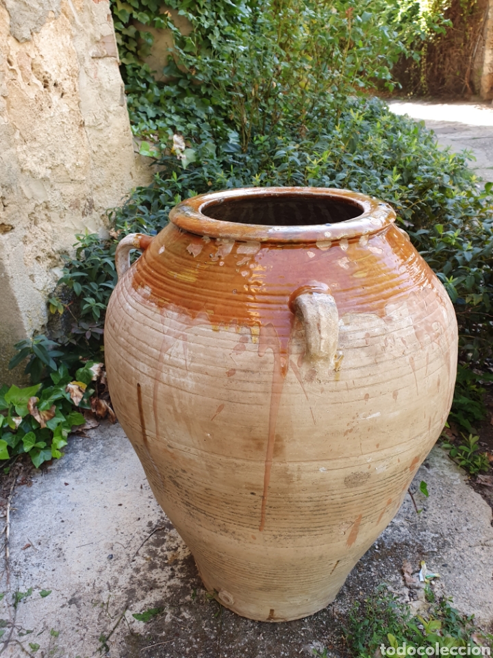 Antig&uuml;edades: Tinaja para aceite comarca ribera del Ebro. - Foto 2