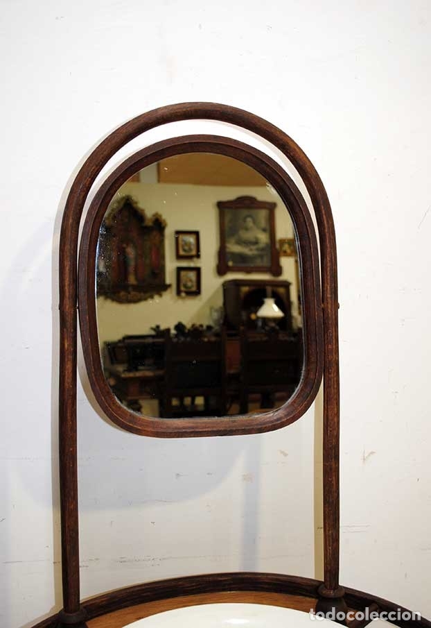 Antig&uuml;edades: PALANGANERO ANTIGUO DE MADERA - Foto 2