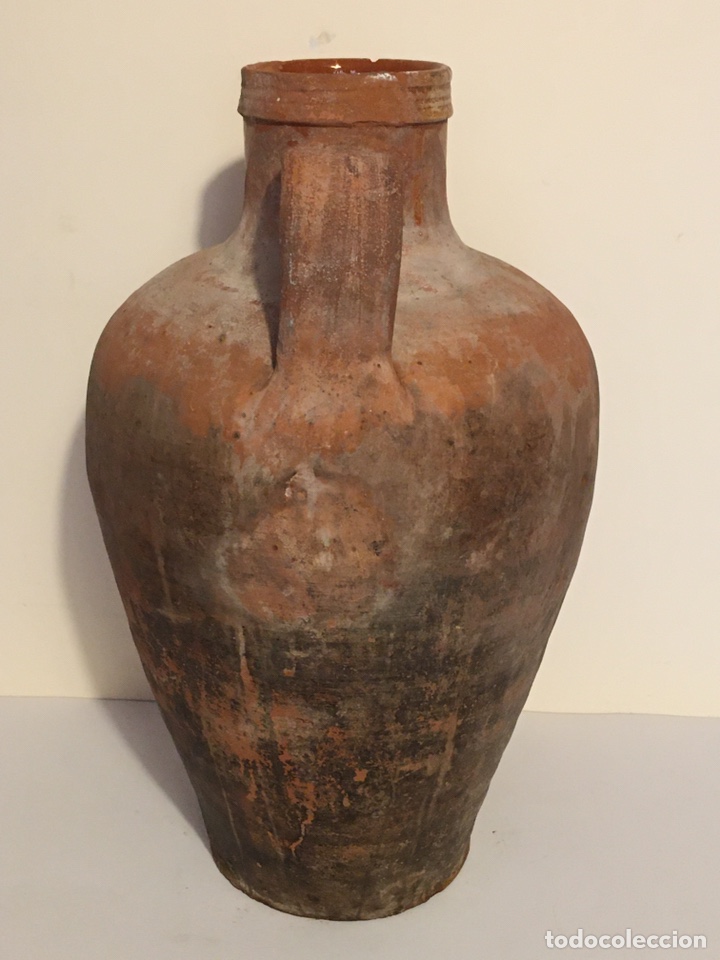 Antig&uuml;edades: C&Aacute;NTARO ANTIGUO DE BARRO POPULAR - Foto 4