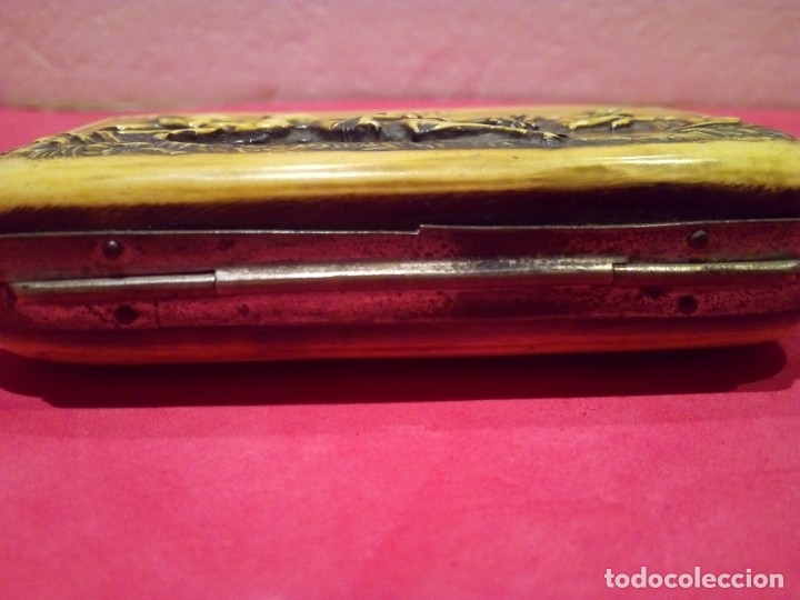Antig&uuml;edades: Caja Inglesa s.XIX en celuloide y metal - Foto 7