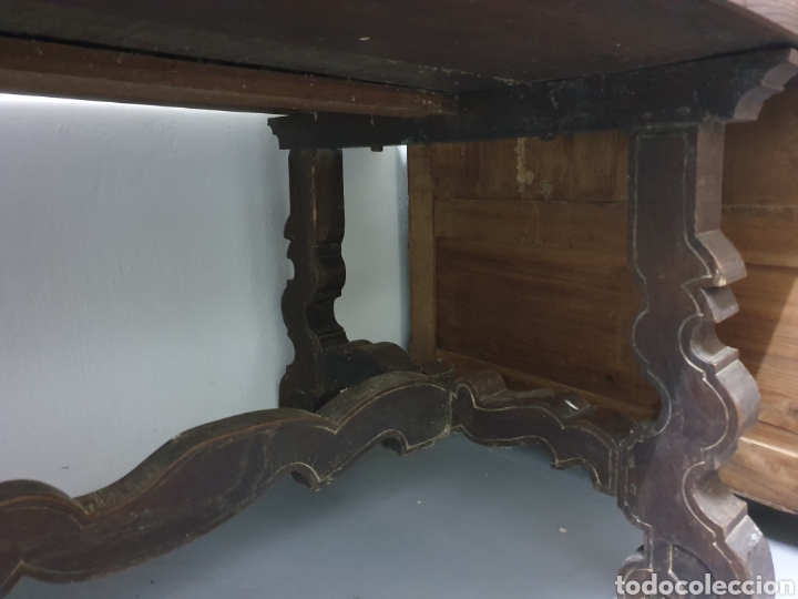 Antig&uuml;edades: Mesa antigua de roble. - Foto 5