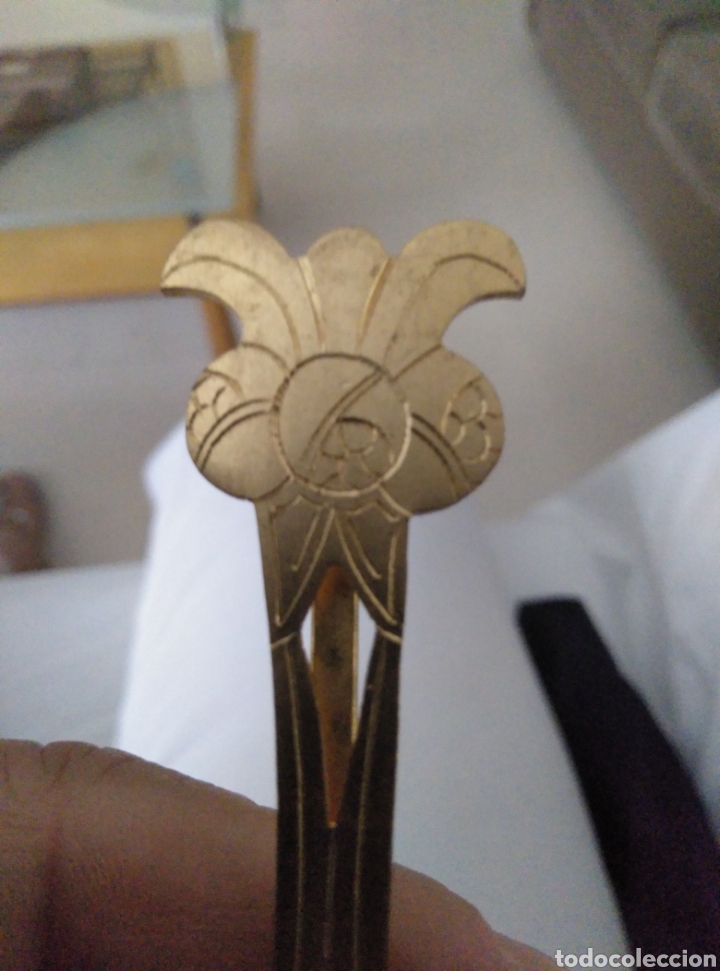 Antig&uuml;edades: Hebilla art nouveau. - Foto 3