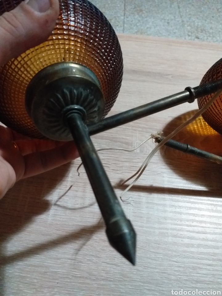 Antig&uuml;edades: DOS LAMPARAS BONITAS - Foto 8