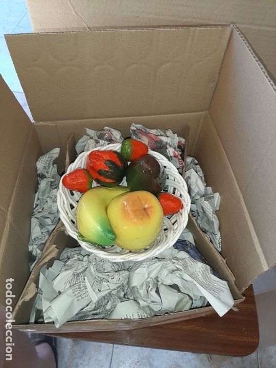 Antig&uuml;edades: Frutero centro mesa Manises - Foto 5