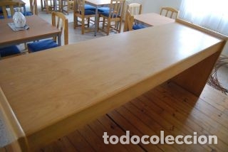 Antig&uuml;edades: Mesa rectangular de madera - Foto 2
