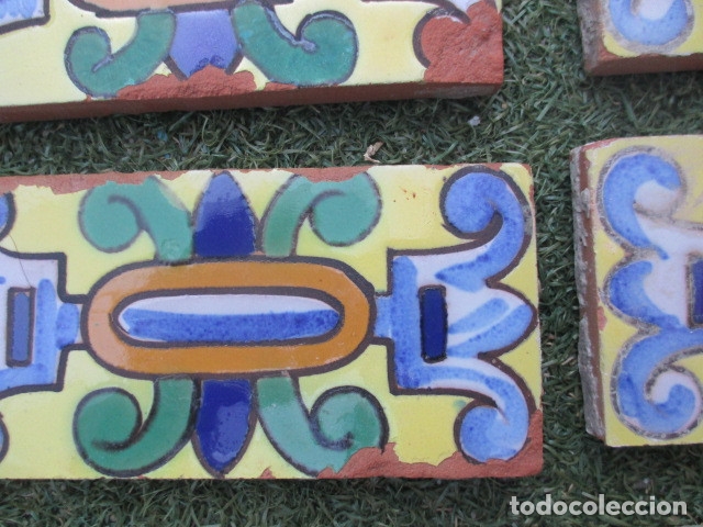 Antig&uuml;edades: Azulejos cenefas Ramos Rejano - Foto 2