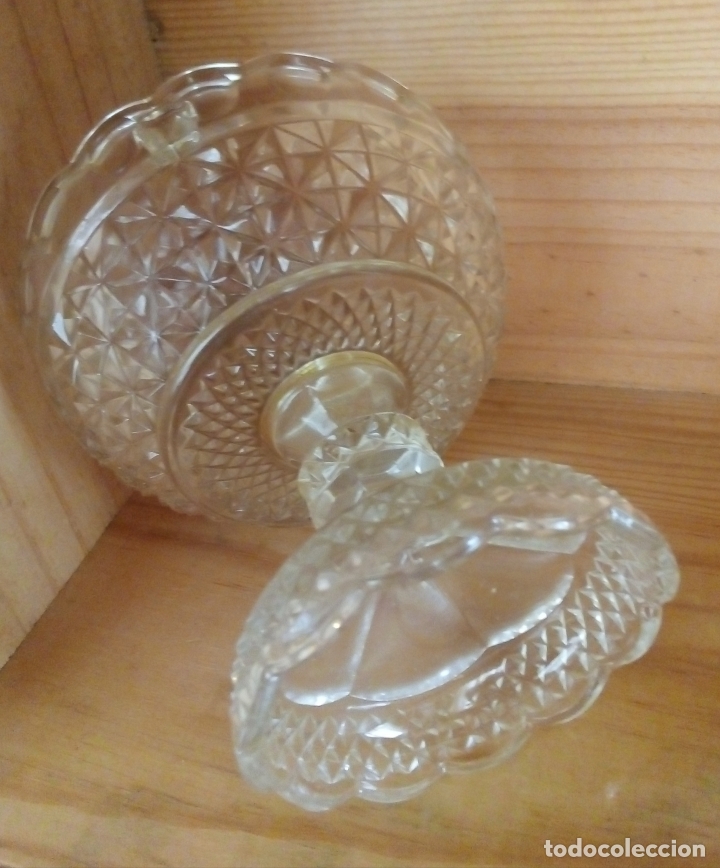Antig&uuml;edades: ANTIGUO COP&Oacute;N DE CRISTAL TIPO C&Aacute;LIZ. - Foto 3