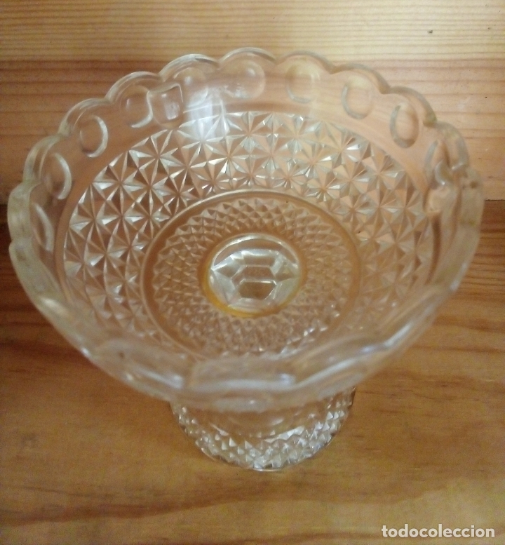 Antig&uuml;edades: ANTIGUO COP&Oacute;N DE CRISTAL TIPO C&Aacute;LIZ. - Foto 4
