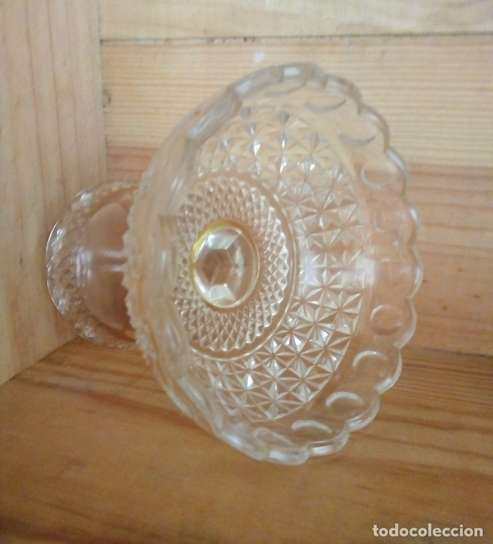 Antig&uuml;edades: ANTIGUO COP&Oacute;N DE CRISTAL TIPO C&Aacute;LIZ. - Foto 5