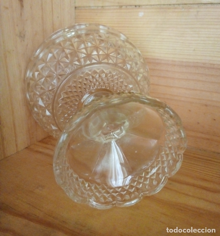 Antig&uuml;edades: ANTIGUO COP&Oacute;N DE CRISTAL TIPO C&Aacute;LIZ. - Foto 6