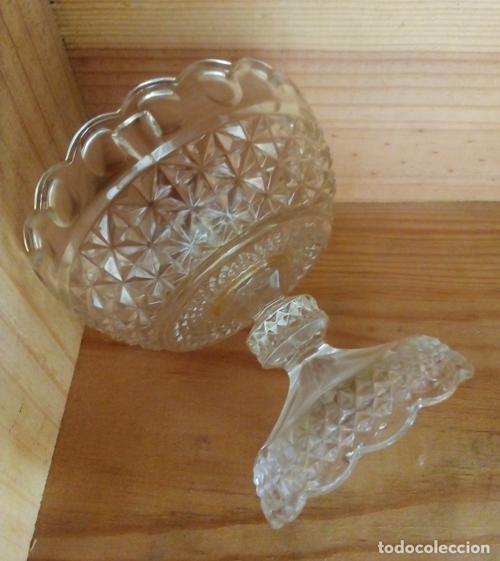 Antig&uuml;edades: ANTIGUO COP&Oacute;N DE CRISTAL TIPO C&Aacute;LIZ. - Foto 1