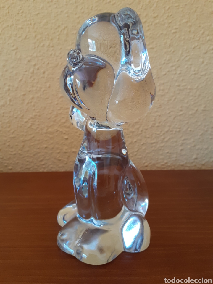 Antig&uuml;edades: Figura perro en cristal macizo de Murano - Foto 1