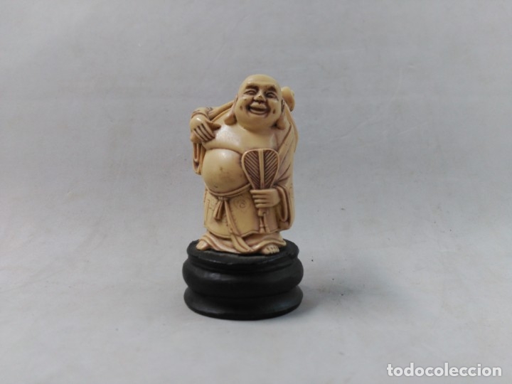Antig&uuml;edades: BUDA SONRIENTE, CHINO, EN PASTA - Foto 7
