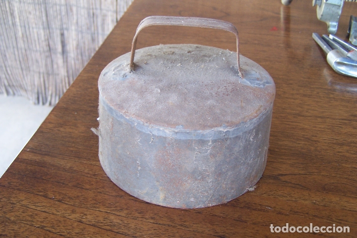 Antig&uuml;edades: Tapa de bid&oacute;n de aceite, - Foto 1