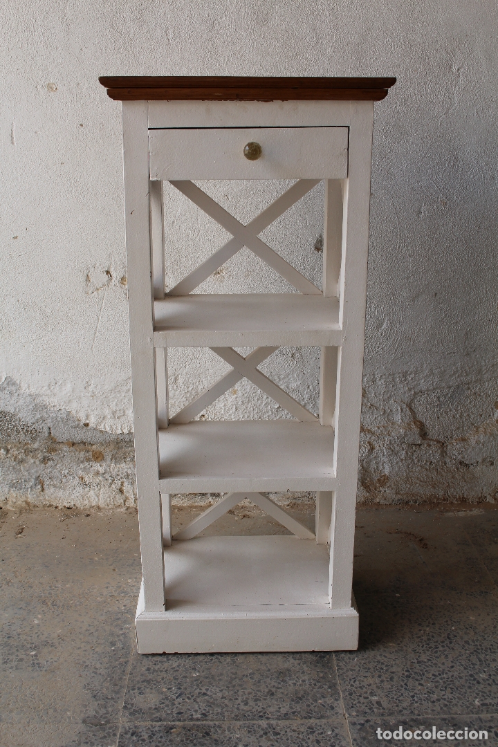 Antig&uuml;edades: mueble estanteria con caj&oacute;n - Foto 4