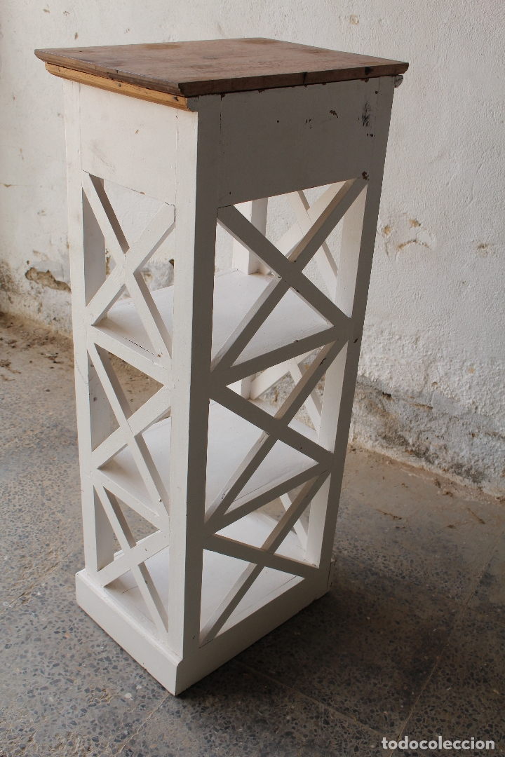 Antig&uuml;edades: mueble estanteria con caj&oacute;n - Foto 5