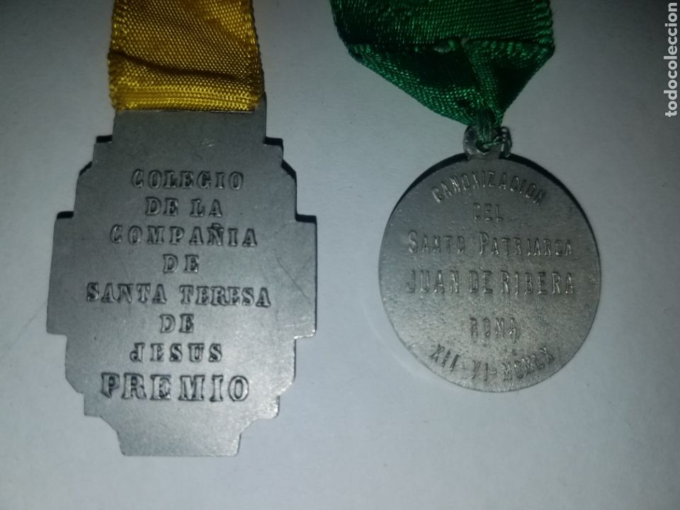 Antig&uuml;edades: Lote de 4 medallas religiosas. - Foto 6