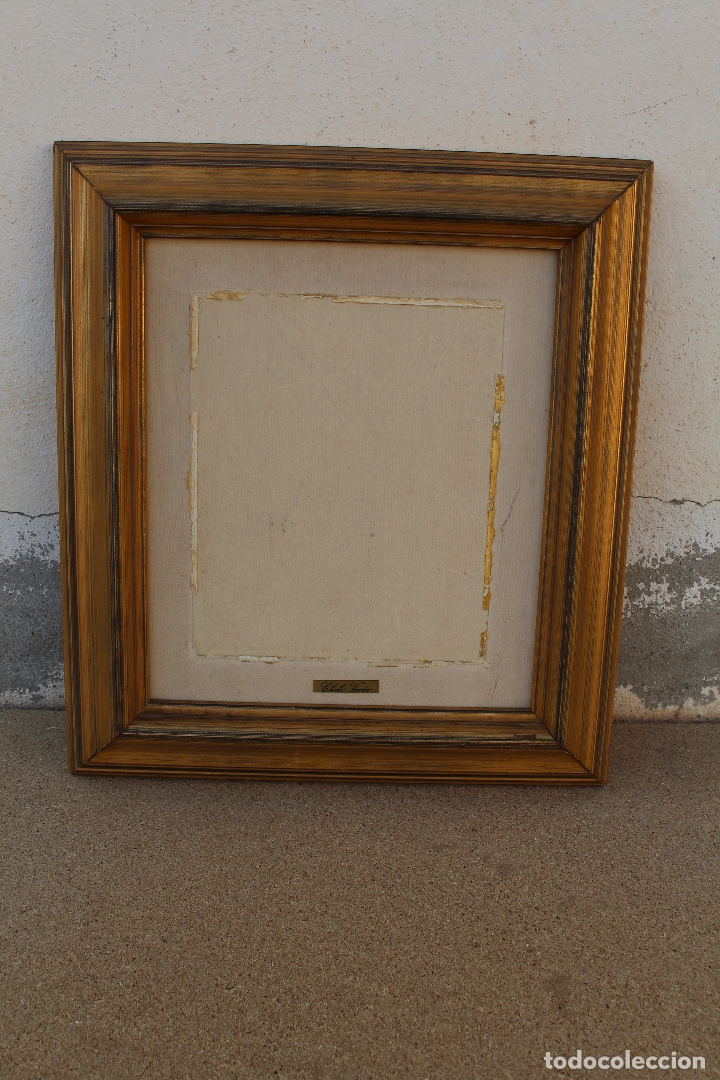 Antig&uuml;edades: marco en madera dorada - Foto 3