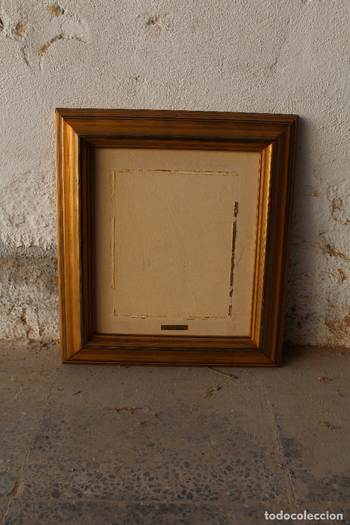 Antig&uuml;edades: marco en madera dorada - Foto 5