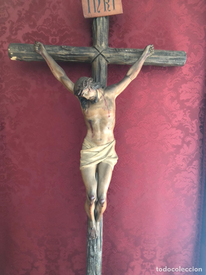 Antig&uuml;edades: Cristo Crucificado de Olot - Foto 1