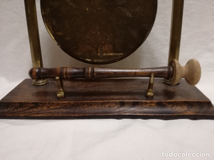 Antig&uuml;edades: ANTIGUO GONG CHINO DE BRONCE - Foto 3