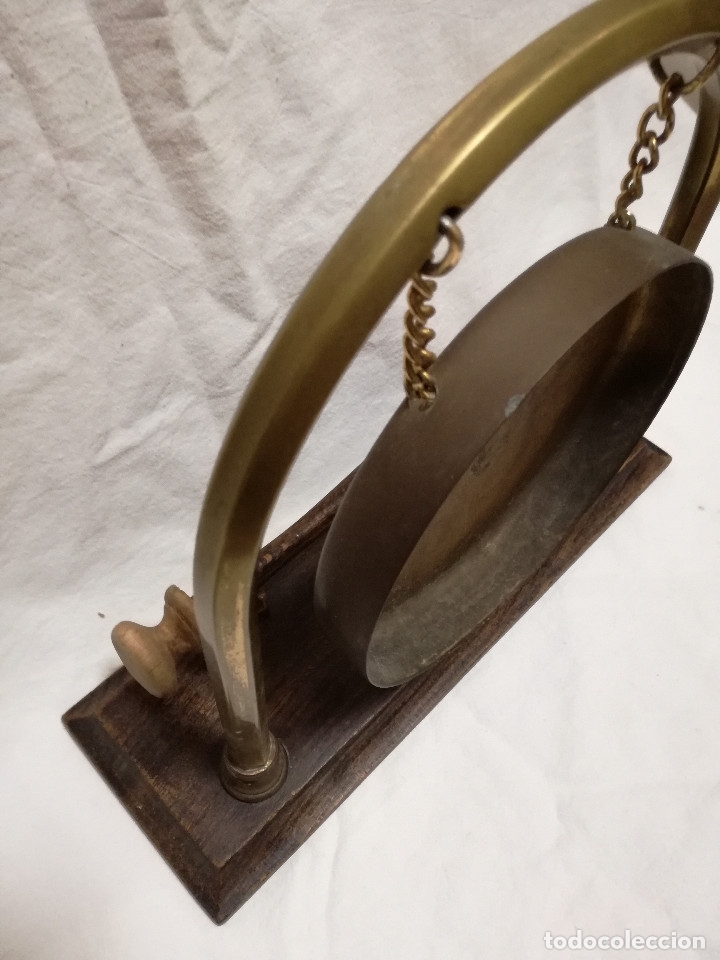 Antig&uuml;edades: ANTIGUO GONG CHINO DE BRONCE - Foto 7