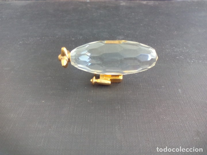 Antiquit&auml;ten: DIRIGIBLE, ZEPELIN. MINIATURA DE CRISTAL, CON DETALLES DORADOS, DECORACI&Oacute;N, CASA MU&Ntilde;ECAS...