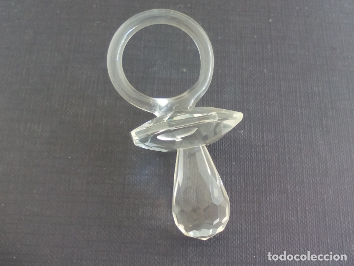 Antiques: CHUPETE, MINIATURA DE CRISTAL , DECORACI&Oacute;N, CASA MU&Ntilde;ECAS...