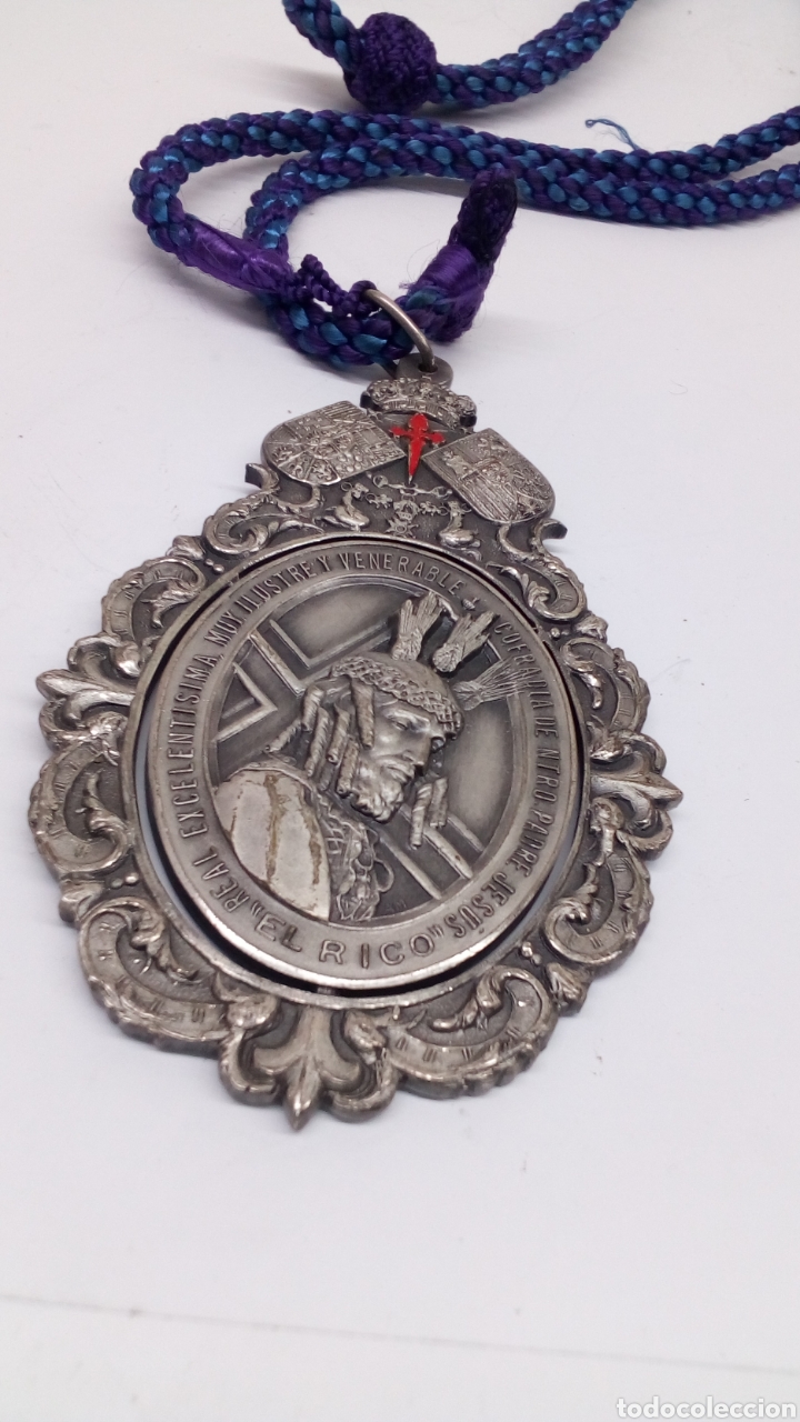 Antig&uuml;edades: Medalla religiosa - Foto 2