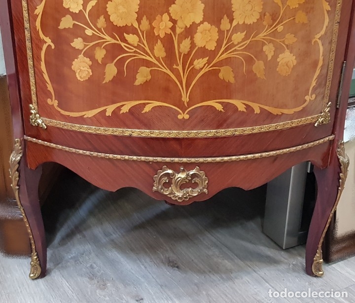 Antig&uuml;edades: Mueble vitrina esquinera - Foto 3