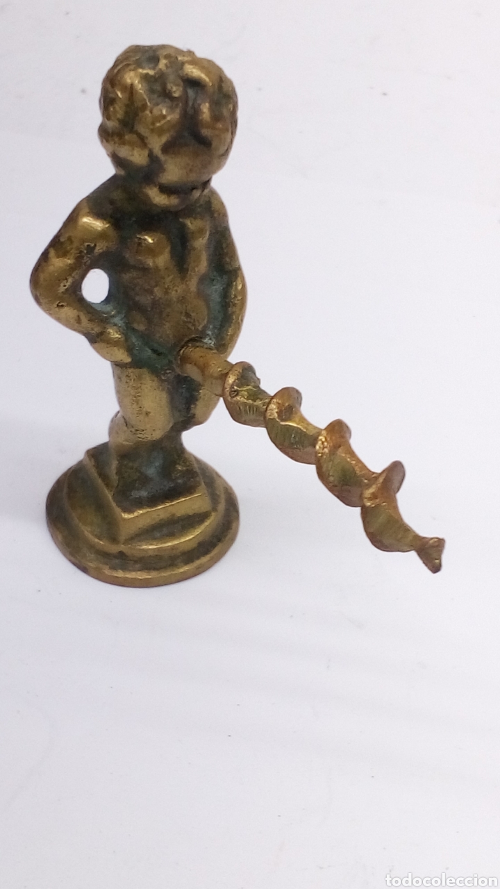 Antig&uuml;edades: Sacacorchos de bronce - Foto 2