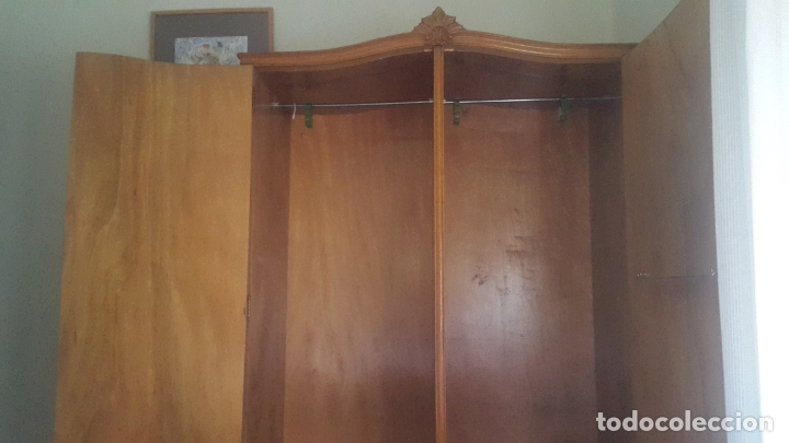 Antig&uuml;edades: Armario ropero en madera de roble - Foto 6