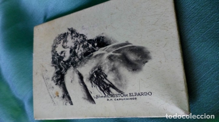 Oggetti Antichi: Antigua impresi&oacute;n sobre cart&oacute;n del Cristo del Pardo