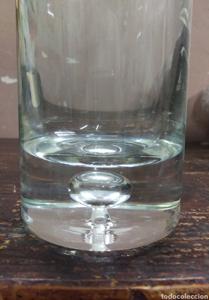 Antig&uuml;edades: Curiosa botella de cristal - Foto 2